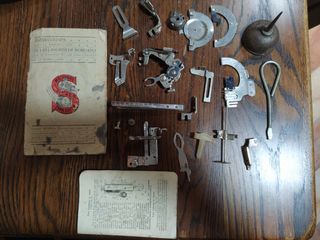 Accesorios, libro de instrucciones  Máquina SINGER