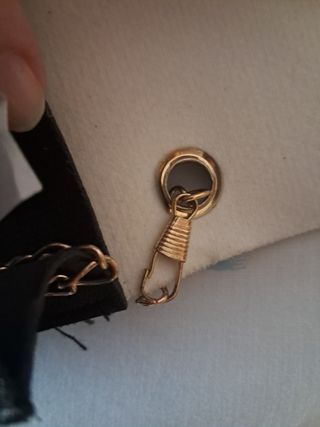 Bolso serpiente blanco y negro