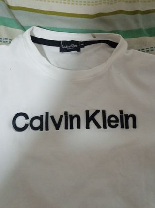 Camiseta Calvin Klein blanca