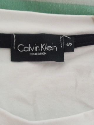 Camiseta Calvin Klein blanca