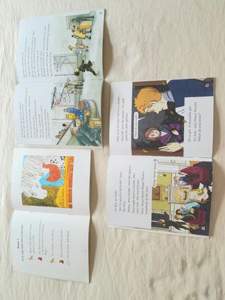 3 libros lectura inglés Primaria