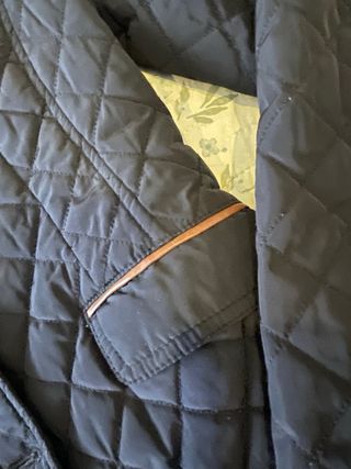 Chaqueta acolchada Massimo Dutti azul marino