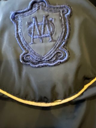 Chaqueta acolchada Massimo Dutti azul marino