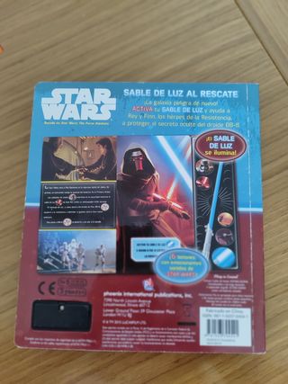 LIBRO MUSICAL 7 BOTONES STAR WARS FORCE AWAKENS...