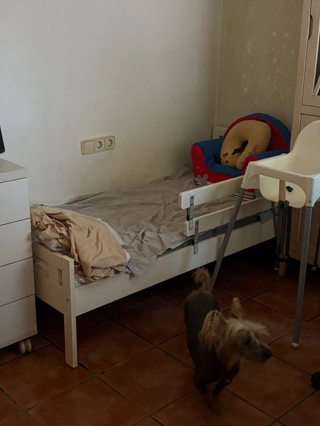 Cama infantil IKEA KRITTER c/barrera