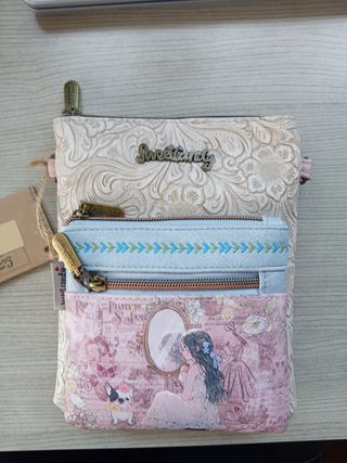 Bolso Sweet Candy - Beige y Rosa