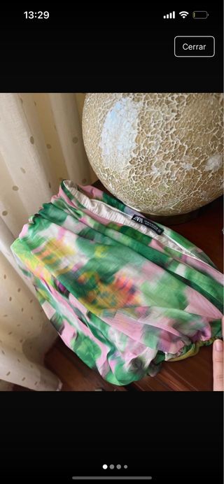 Top Zara multicolor