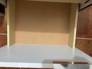 Cabecero cama 2 mesillas - Negro/blanco