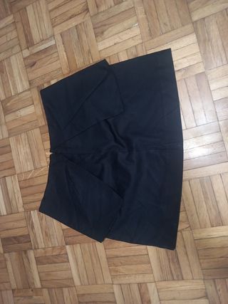 Falda negra mini
