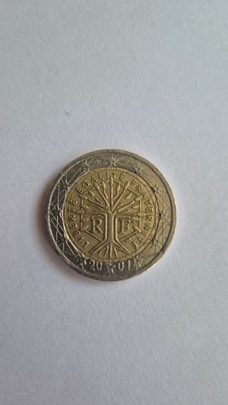 Moneda 2€ Francia: Error