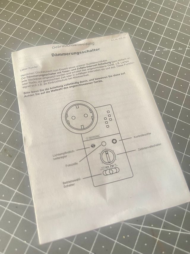 Interruptor Crepuscular Isotronic