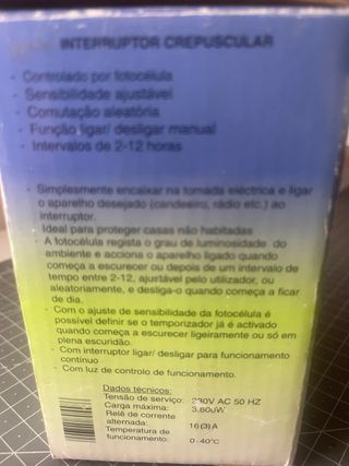 Interruptor Crepuscular Isotronic