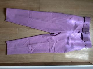 Pantalones vestir Zara - Morado