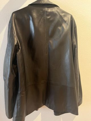 Chaqueta cuero Hugo Boss