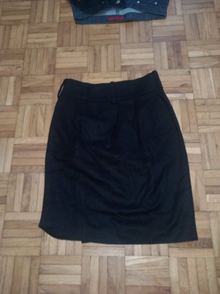 Falda tubo negra - elegante