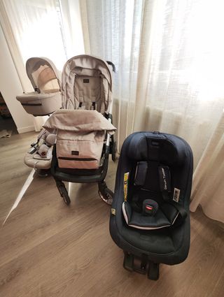 Trio Inglesina Aptica Beige+Darwin toddler isofix