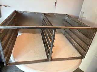 Bandeja horno acero inoxidable