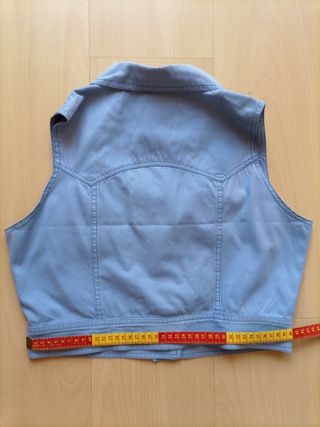 Cazadora/Chaleco vaquera sin mangas