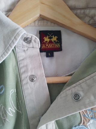 Polo La Martina LS/42 Verde