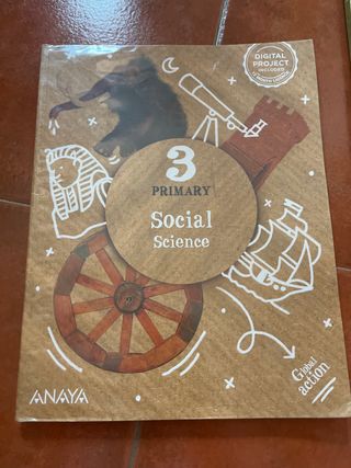 Libro texto de Social Science 3 primaria ANAYA
