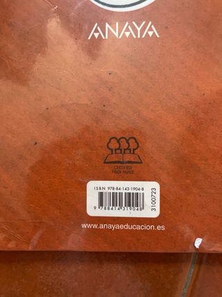 Libro texto de Social Science 3 primaria ANAYA
