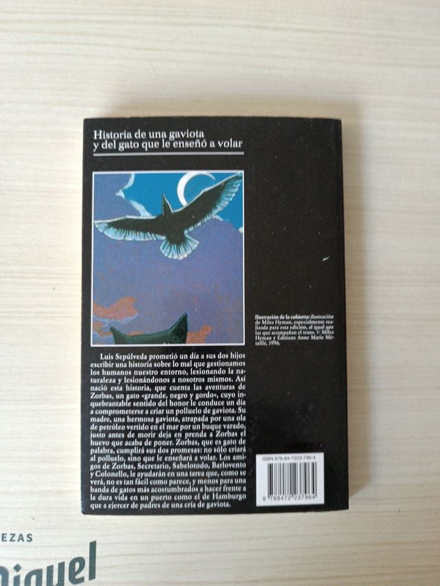 Historia de una gaviota y del gato que le ensen...