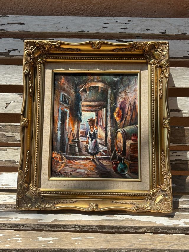 Cuadro al óleo T. Martorell