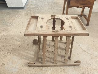 Taca-taca antigua de madera