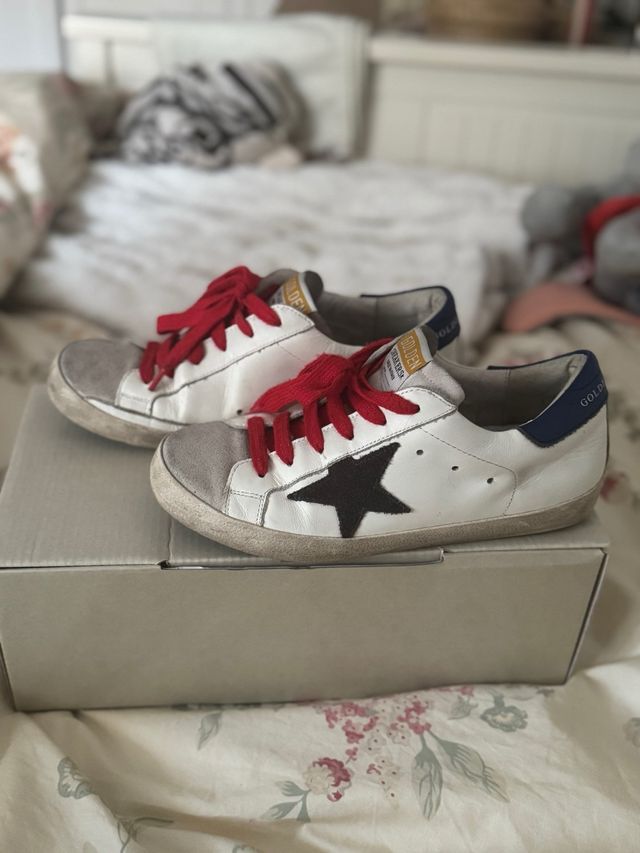 Zapatillas Golden Goose Super-Star con estrella
