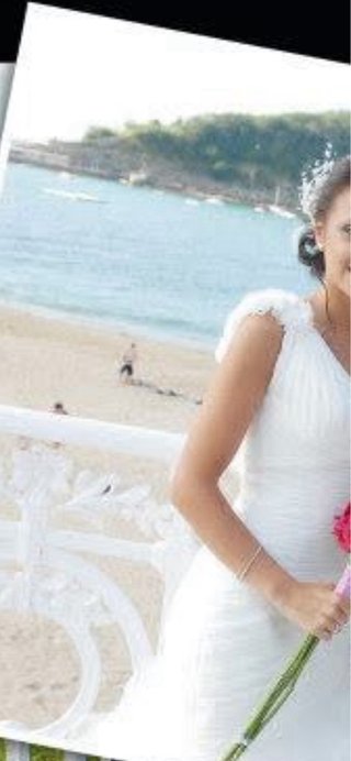Tocado novia plumas blanco