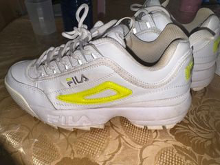 Zapatillas Fila Disruptor blancas