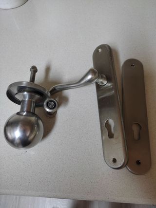 Pomo puerta acero inoxidable