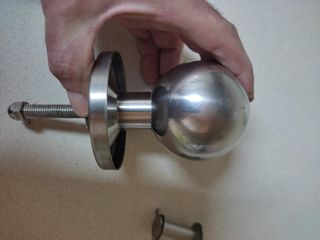 Pomo puerta acero inoxidable