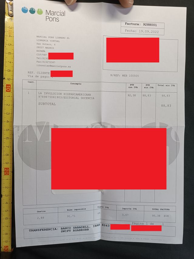 La Involución Hispanoamricana