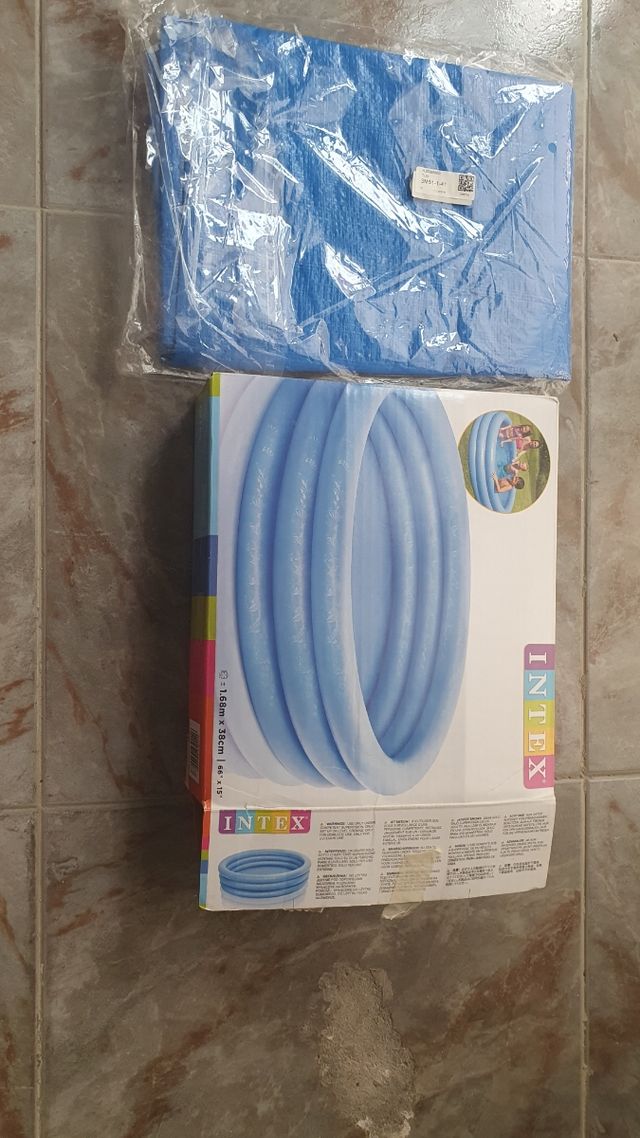 Piscina infantil INTEX azul - 1,68m x 38cm