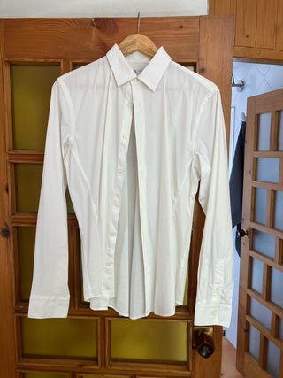 Camisa blanca ZARA slim fit