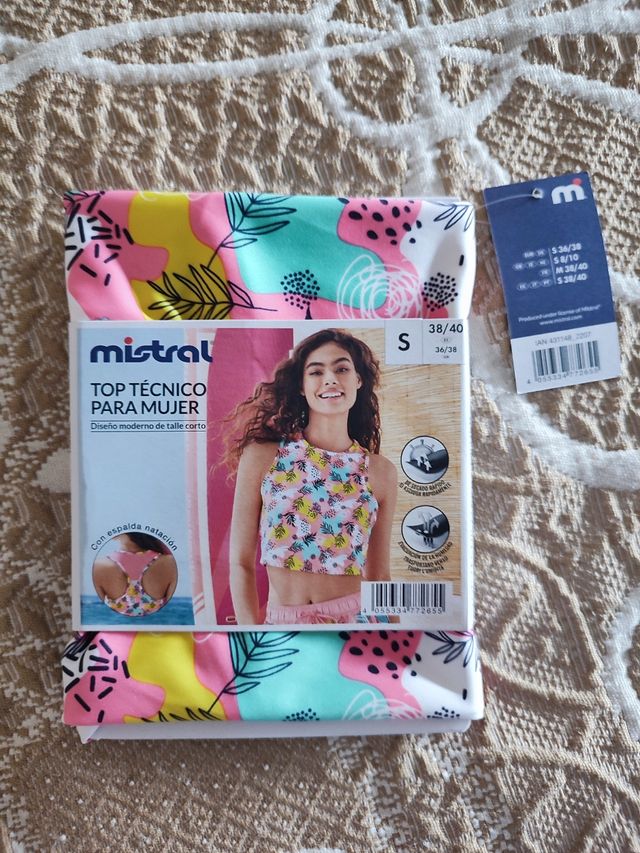 Top deportivo Mistral talla S