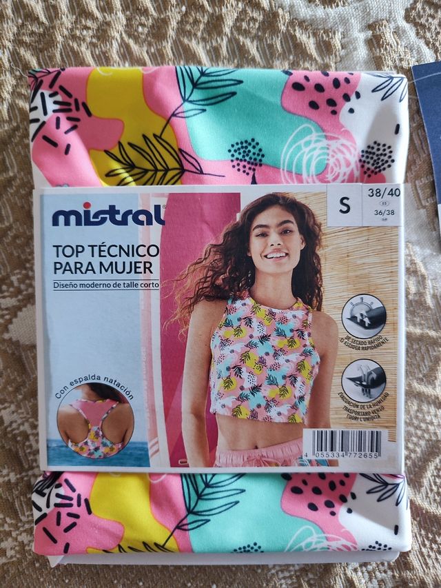 Top deportivo Mistral talla S