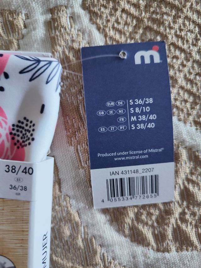 Top deportivo Mistral talla S