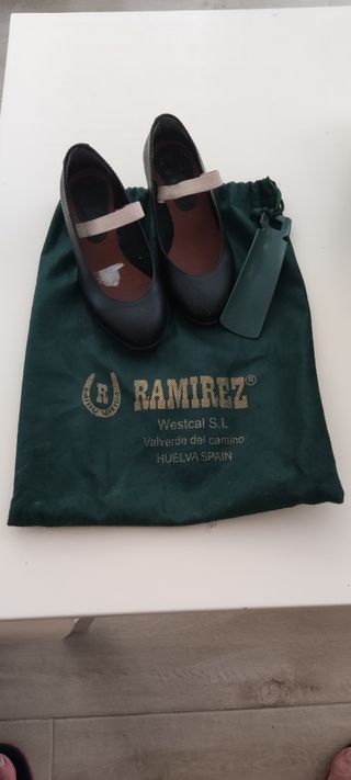Zapatos baile flamenco Ramirez.