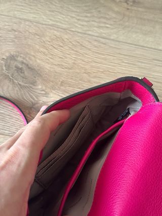 Bolso Michael Kors rosa bandolera