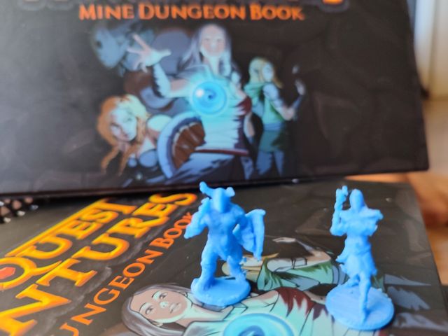 Miniquest Adventures juego de mesa de mazmorras