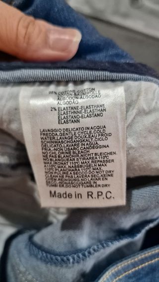 Mini gonna jeans vintage