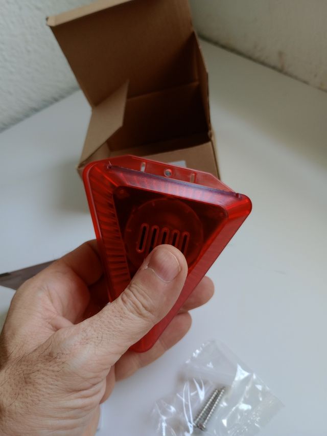 Alarma solar seguridad