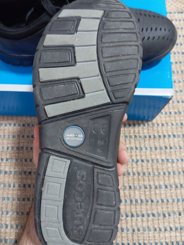Zapatos  de trabajo negros Suecos