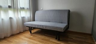 Sofá cama IKEA LYCKSELE 2 plazas - Gris