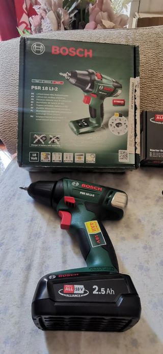 Taladro atornillador Bosch PSR 18 LI-2