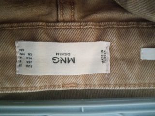 Vaqueros Mango beige -talla S