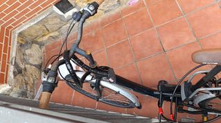 Bicicleta infantil con sillita