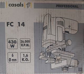 Fresadora Casals FC14 - 430W